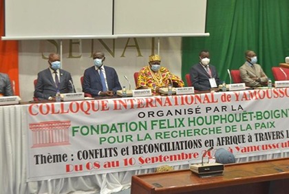 La Fondation Félix Houphouët Boigny abrite un colloque international sur les « Conflits et réconciliations en Afrique à travers l’histoire »