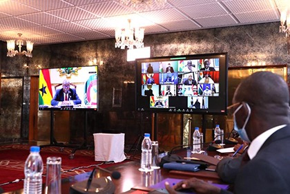 Sommet extraordinaire des Chefs d'Etat et de Gouvernement de la CEDEAO, par visioconférence