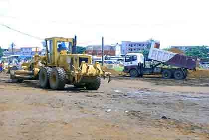 Reconstruction du marché central de Bingerville : les commerçants recasés le temps des travaux