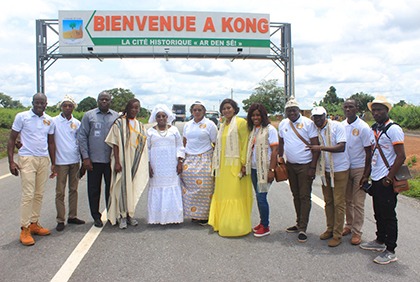 Quinzaine touristique dans la ville de Kong