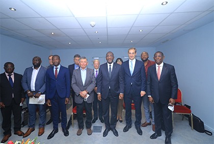 Côte d'Ivoire : en mission de prospection économique, des investisseurs allemands échangent avec le Ministre Souleymane Diarrassouba