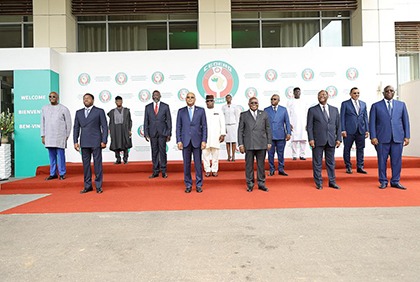 Cérémonie d'ouverture du Sommet extraordinaire de la CEDEAO