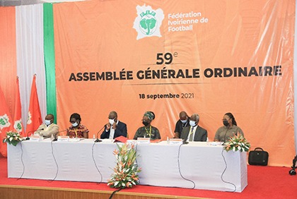 Football: Ouverture de la 59e Assemblée Générale Ordinaire de la Fédération Ivoirienne de Football