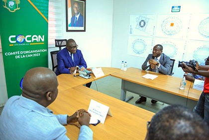 Préparatifs de la CAN 2023: les patrons de presse échangent avec le comité d’organisation