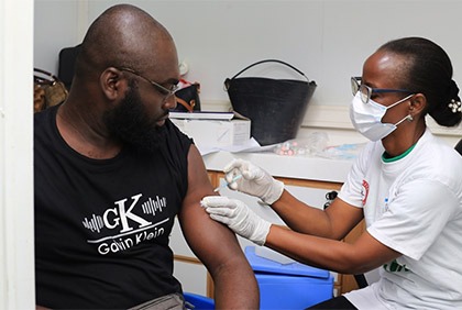 Santé: la SOLIBRA organise une séance de vaccination contre la Covid-19