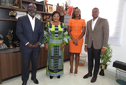 Promotion de l’entrepreneuriat : la Fondation Kaydan annonce à la ministre de la culture  sa prochaine caravane de l’entrepreneur prévue à l’INSAAC