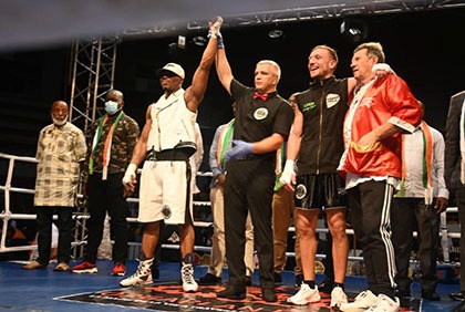 Gala international de Boxe: Finale de la 2eme édition du choc des titans au palais des sports