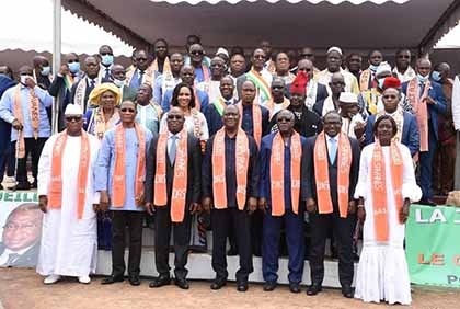 Korhogo :  le Ministre, Gouverneur du district autonome des savanes installé