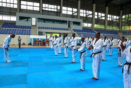 Stage de préparation du passage de grades Kukkiwon: le gymnase omnisports du Centre Alassane OUATTARA en effervescence