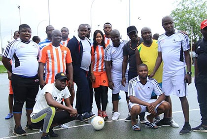 Maracana: troisième édition du tournoi de la fraternité