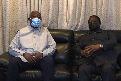 Deuil/ L'ex président Laurent Gbagbo présente ses condoléances au président du PDCI-RDA Henri Konan Bédié