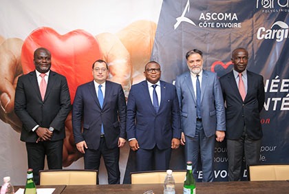 Lancement des journées Santé de ASCOMA Côte d'Ivoire