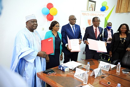 Signature d'un protocole d'accord tripartite pour la création d'un centre athlétisme Africain