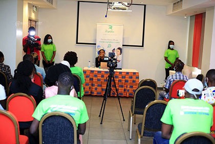 Conférence de presse relative au lancement de la plateforme de service ''Rapidos