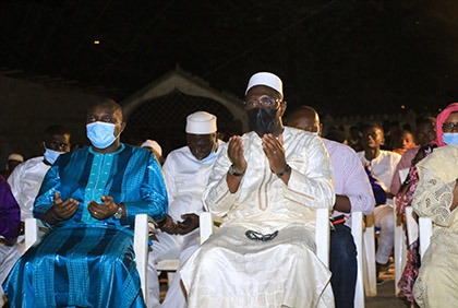 Yamoussoukro/Maouloud 2021 : le Ministre Souleymane Diarrassouba prie avec la communauté musulmane pour la paix en Côte d’Ivoire