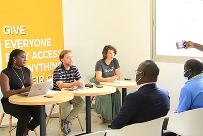 Présentation des perspectives de Glovo pour la Côte d'Ivoire et l’Afrique