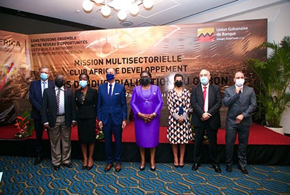 Les « Leviers d’Industrialisation du Gabon »  au cœur d’une mission du Club Afrique Développement du groupe Attijariwafa bank