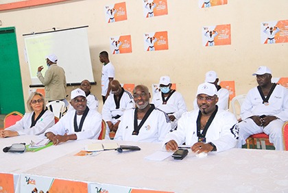 Campagne électorale pour la présidence de la fédération ivoirienne de taekwondo : Le candidat Jean-Marc Yacé rencontre les ligues de Cocody