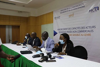 Journalisme sensible au genre : le FSDP finance la formation des acteurs des radios
