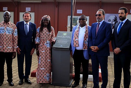 Cérémonie d’inauguration du collège moderne Amadou Gon Coulibaly de Koni (Korhogo)