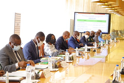 Réunion du Conseil National de Sécurité (CNS)