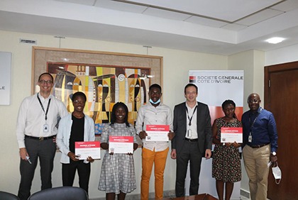 Société générale Côte d’Ivoire offre des « bourses pour l’éducation » aux enfants de son personnel