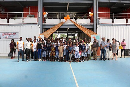 Inauguration d’une nouvelle bibliothèque de l’Association Des Livres Pour Tous