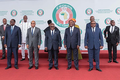 Sommet extraordinaire  de la CEDEAO à Accra