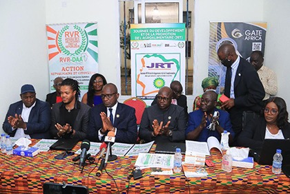 Conférence de presse relative au lancement des journées pour le développement et de l'agroalimentaire de la région du Tchologo