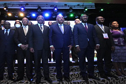 Visite du Secrétaire général de la ZLECAF, Wankele Mene en Côte d’Ivoire