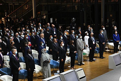 Cérémonie d'ouverture du Forum de Paris sur la Paix 