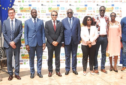 Cérémonie d'ouverture de la 6e édition du festival international du dessin de presse et de la bande dessinée