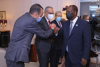 Entretien du Président de la République avec la Première Ministre de Tunisie, Mme Njla BOUDEN