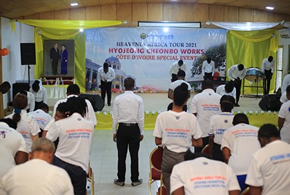 Rencontre de prière pour la paix et la libération des âmes en Côte d’Ivoire