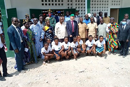 La Fondation BOA Offre Six Salles De Classe Nangr kro Bouafl Et 