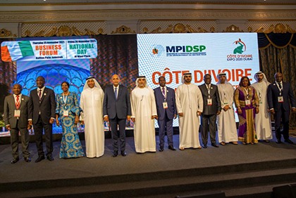 Expo Dubaï 2020 : Le Premier Ministre Patrick Achi réaffirme l’engagement de la Côte d’Ivoire  à poursuivre sa marche irréversible vers un futur plein d’espérance et de progrès