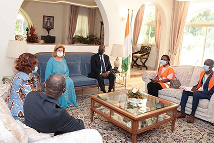 Enrôlement du Président et de la Première Dame dans le cadre du RGPH