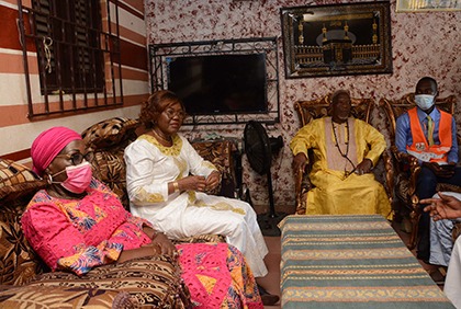 5ème Recensement général de la Population et de l’Habitat (RGPH): la ministre Kaba Nialé effectue une visite terrain à Abobo