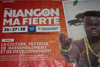 Cérémonie d'ouverture de la 3e Édition du festival ''Niangon ma fierté''