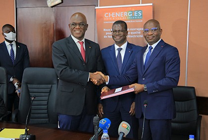 Coopération énergétique: signature d'un accord commercial entre la Côte d'Ivoire et la Guinée