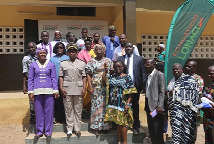 Deuxième étape de la caravane du social de la Fondation Lonaci