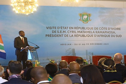 Coopération économique : le Ministre Souleymane Diarrassouba procède à l’ouverture du Forum économique Côte d’Ivoire-Afrique du Sud