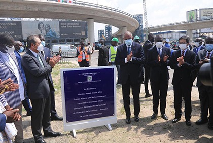 Lancement de la phase 2 des travaux d'aménagement de l'échangeur de l'amitié Ivoiro-Japonaise