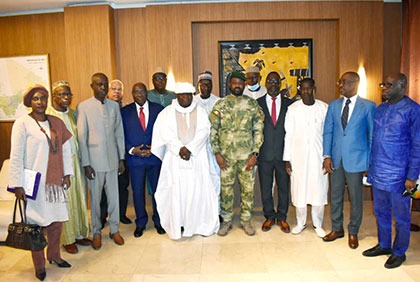 Coopération régionale : le président de la CCR-UEMOA chez le président de la Transition malienne à Bamako