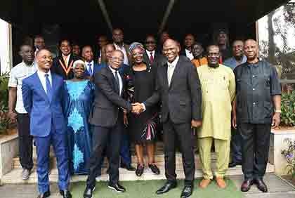 Cérémonie de passation CN-Africa