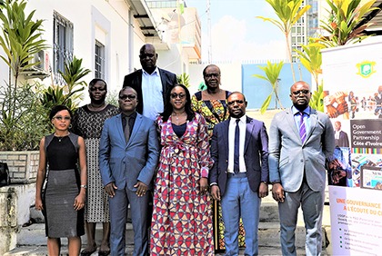 Présentation de l’Open Government Partenership (OGP) à l’UVICOCI