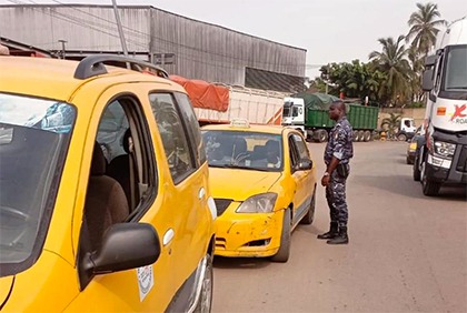 Incivisme routier: 108 infractions sanctionnées par la Police spéciale en 72 heures (Ministère)
