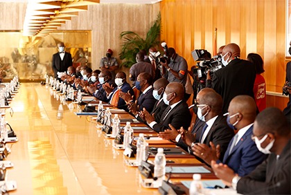 Premier Conseil des Ministres de l'année 2022