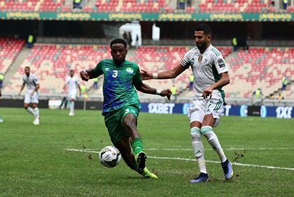 Football/CAN 2021: Match Algérie-Sierra Leone
