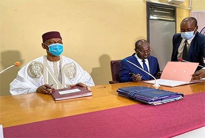 Cérémonie de Signature de convention entre le FSA et la CCI-CI